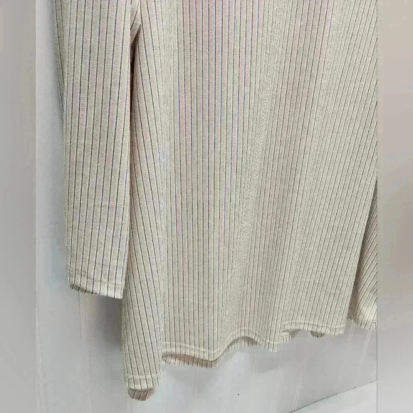 NWT-ADRIANNA PAPELL Tunic/Top Striped, Stretchy, Long Sleeve, 3X - Picture 3 of 13